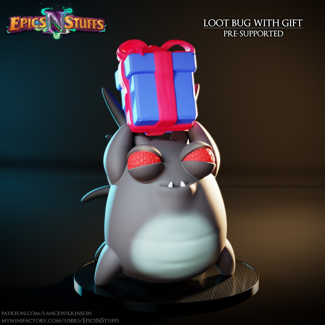 Loot Bugs resin figure