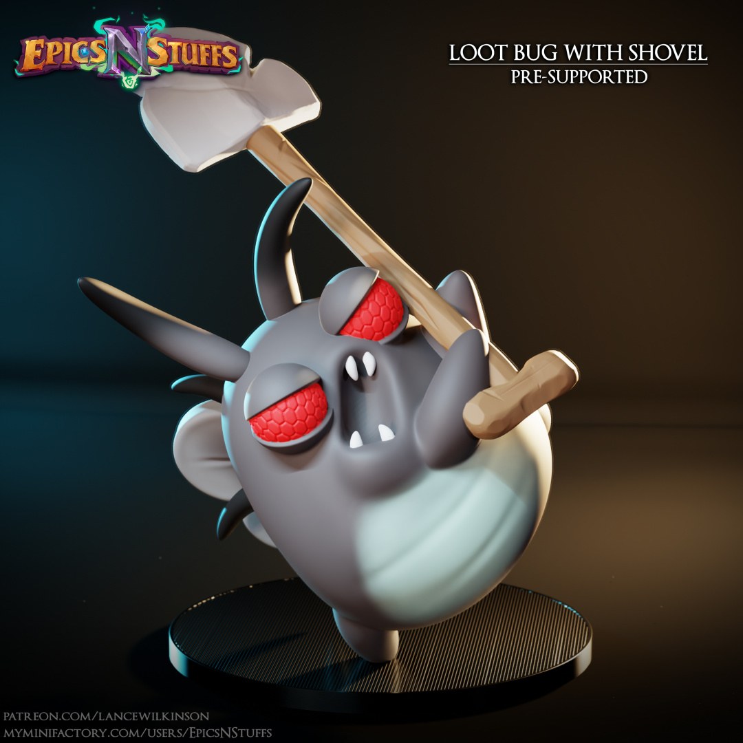 Loot Bugs resin figure