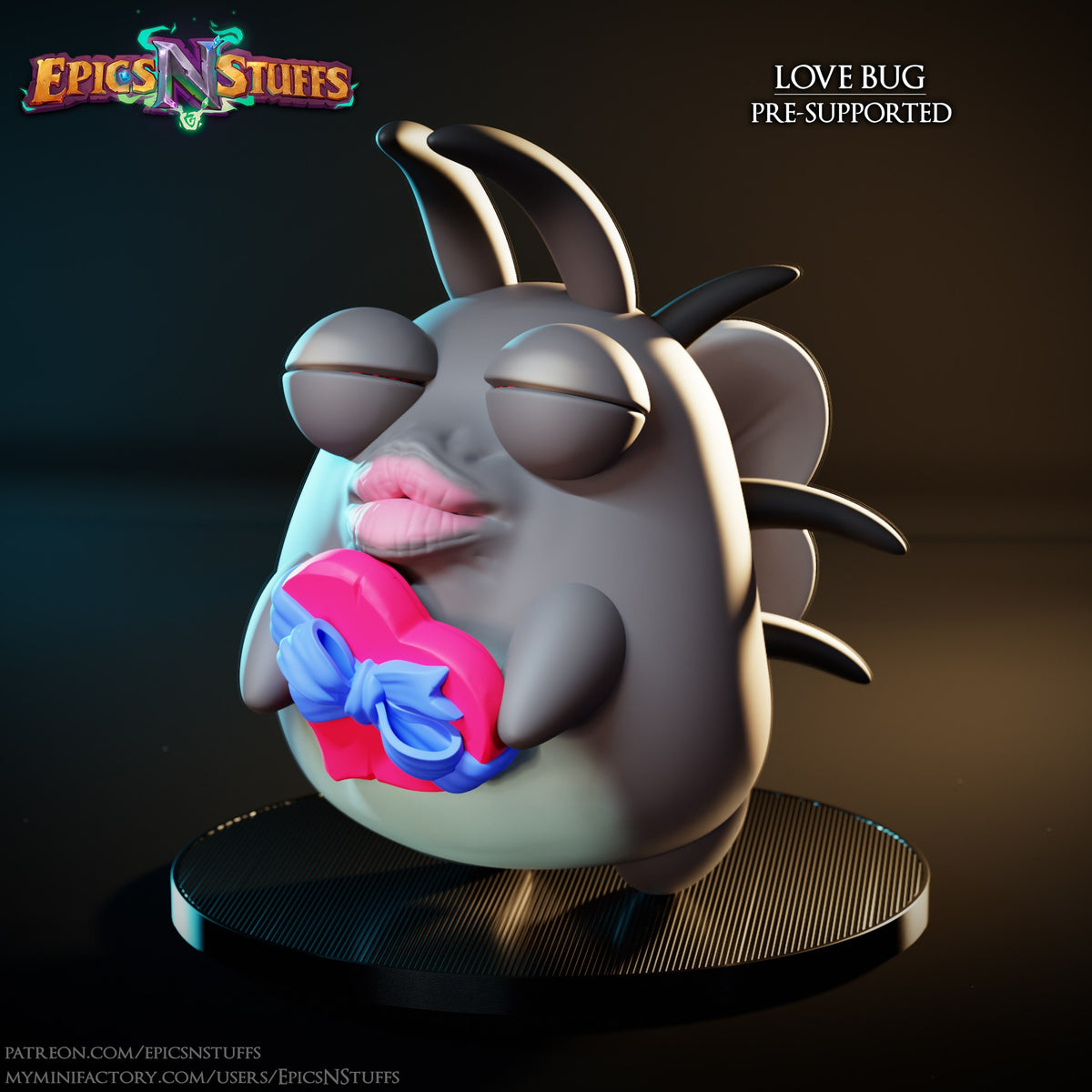 Love Bug resin figure