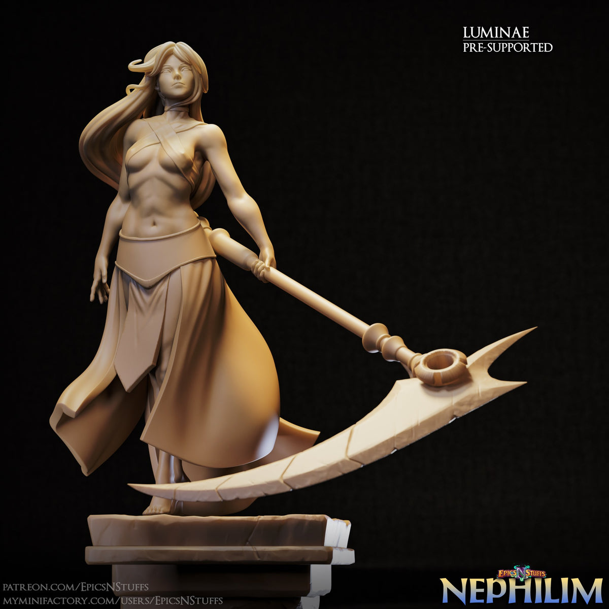 Nephilim Luminae resin figure