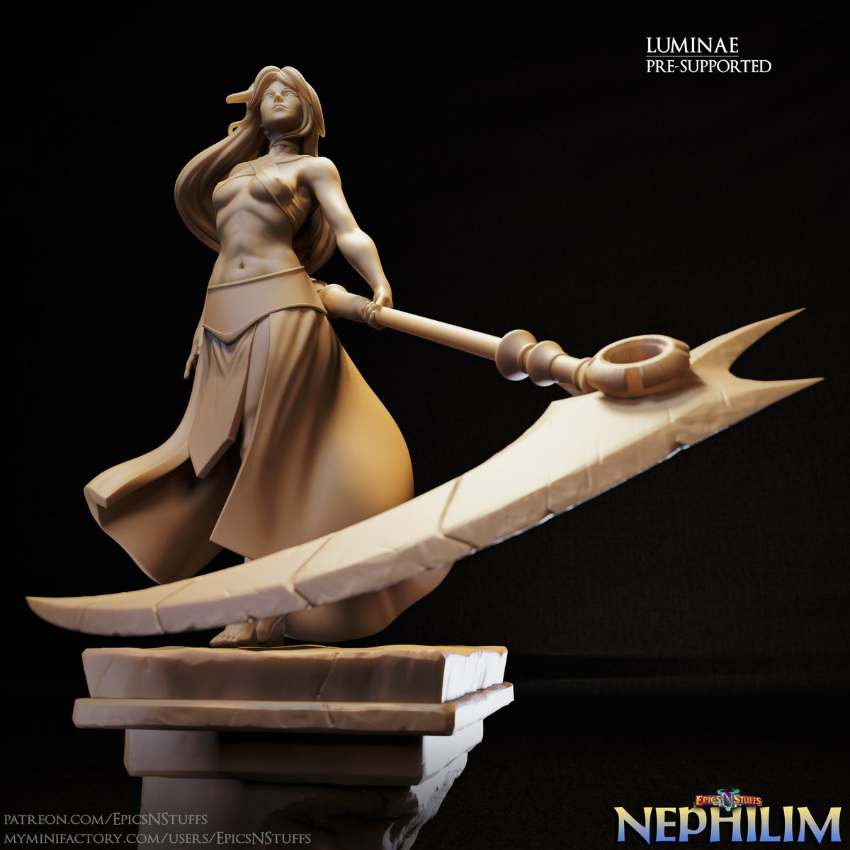 Nephilim Luminae resin figure