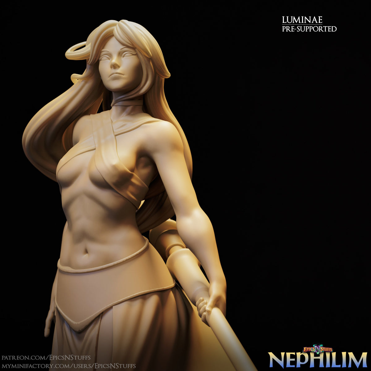 Nephilim Luminae resin figure