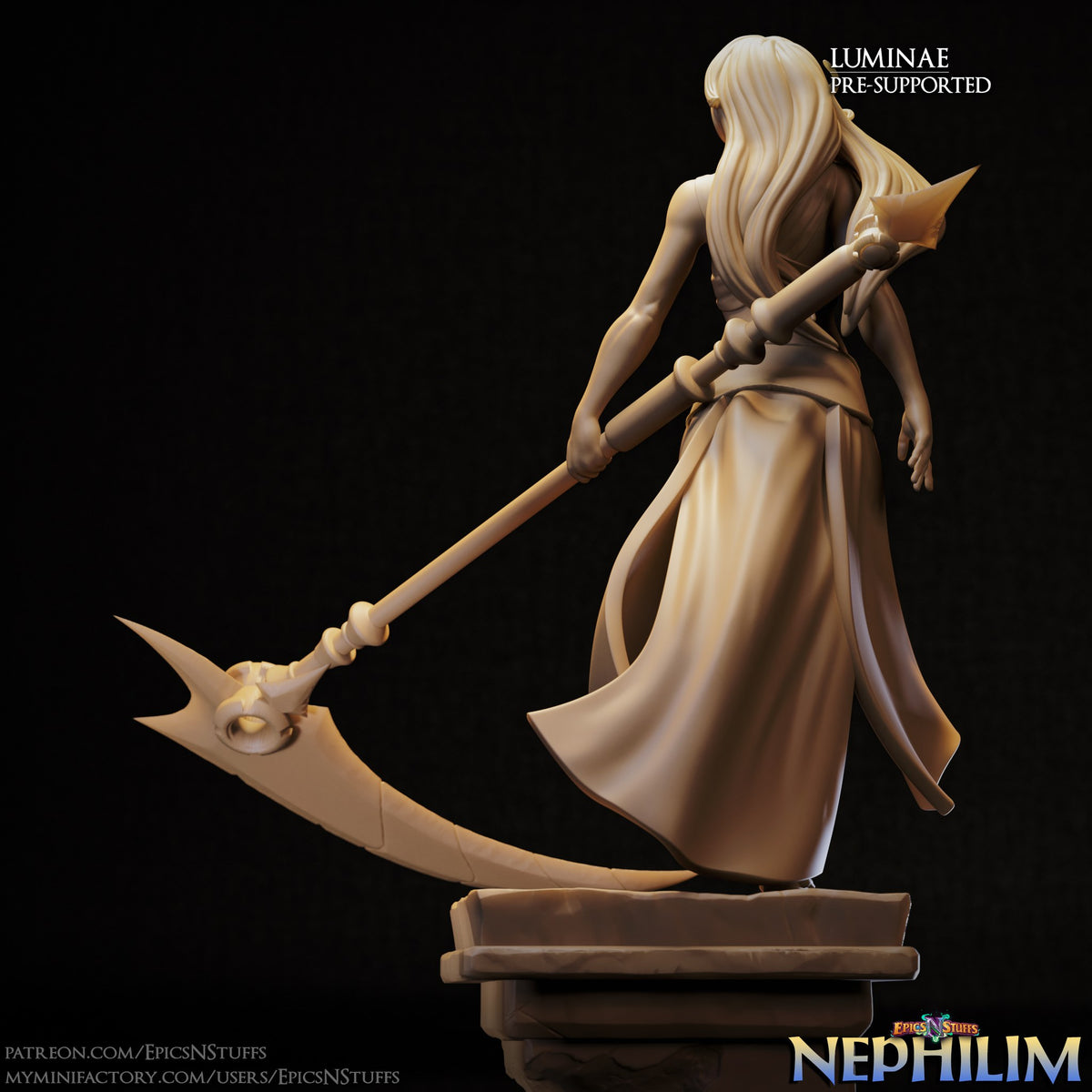 Nephilim Luminae resin figure