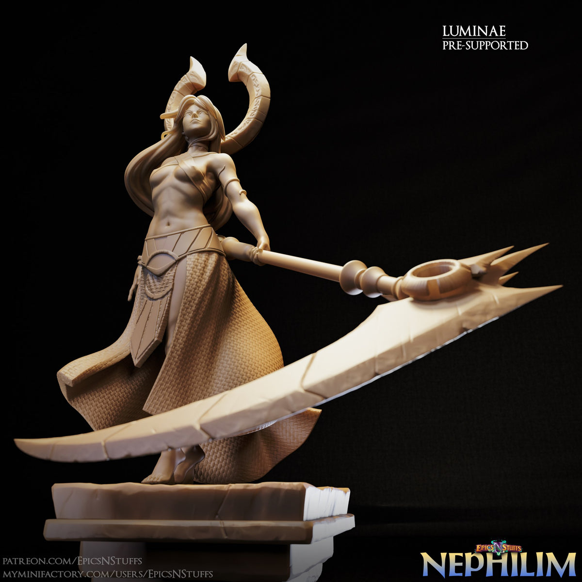 Nephilim Luminae resin figure