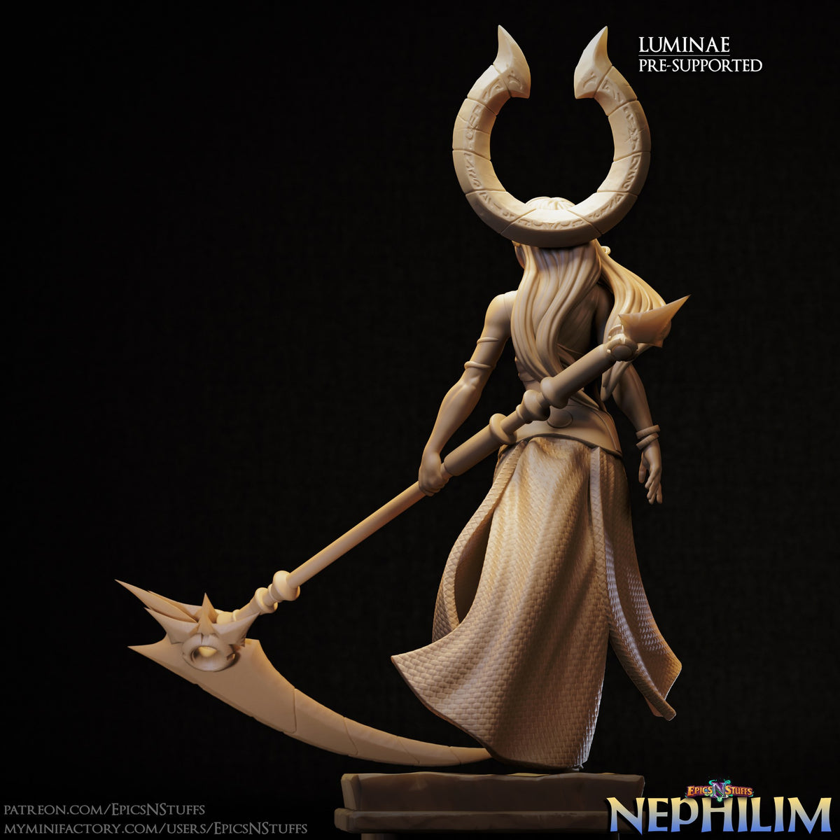 Nephilim Luminae resin figure