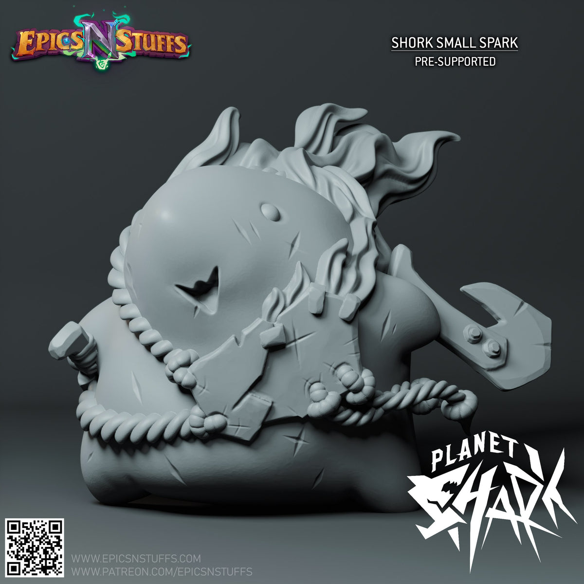 Planet Shark Collection resin figure