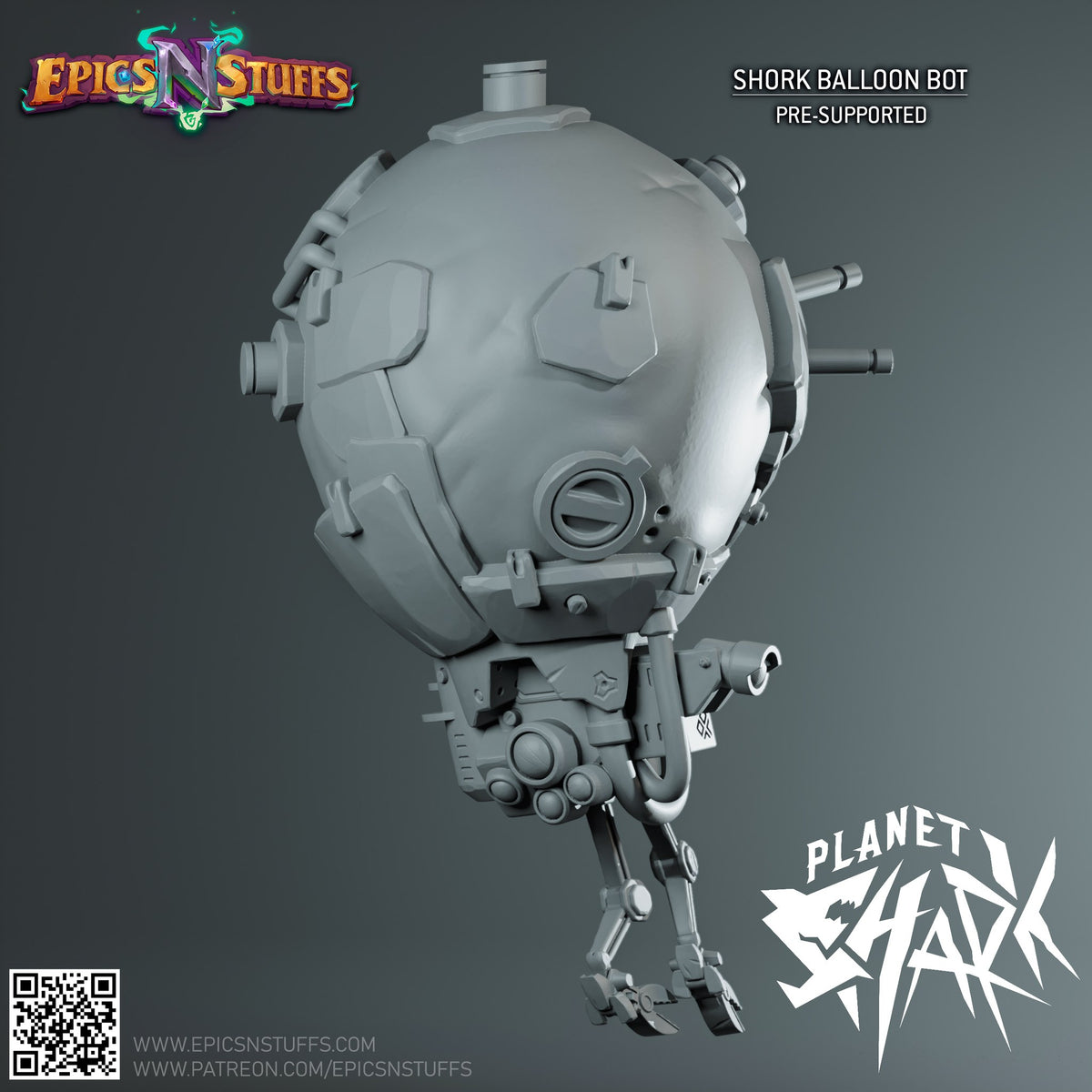 Planet Shark Collection resin figure