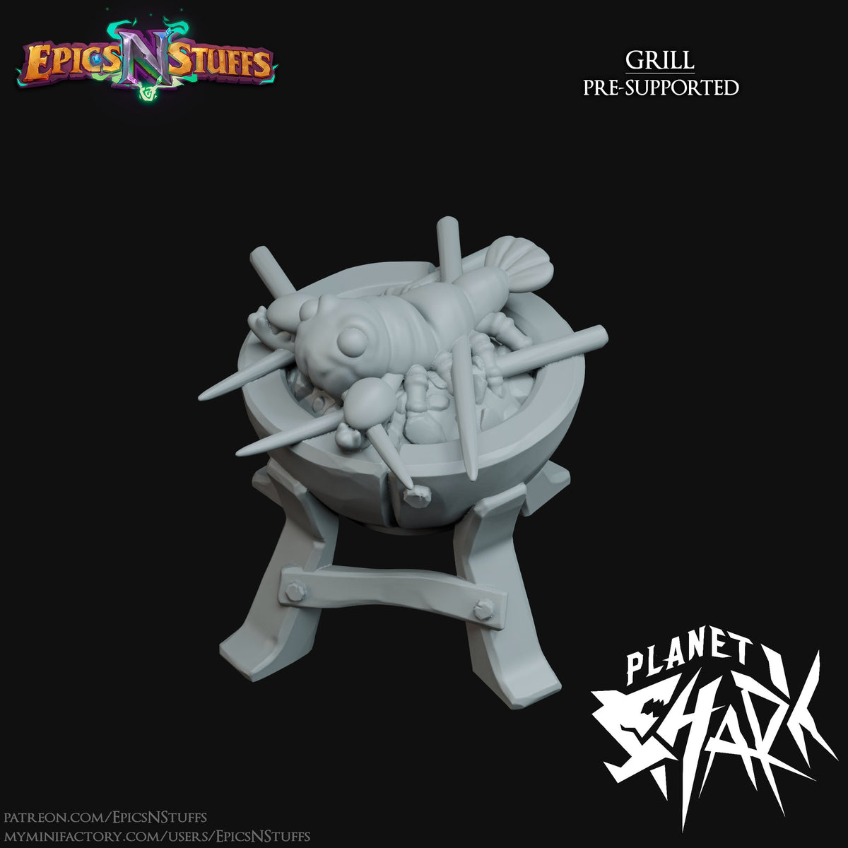 Planet Shark Collection resin figure