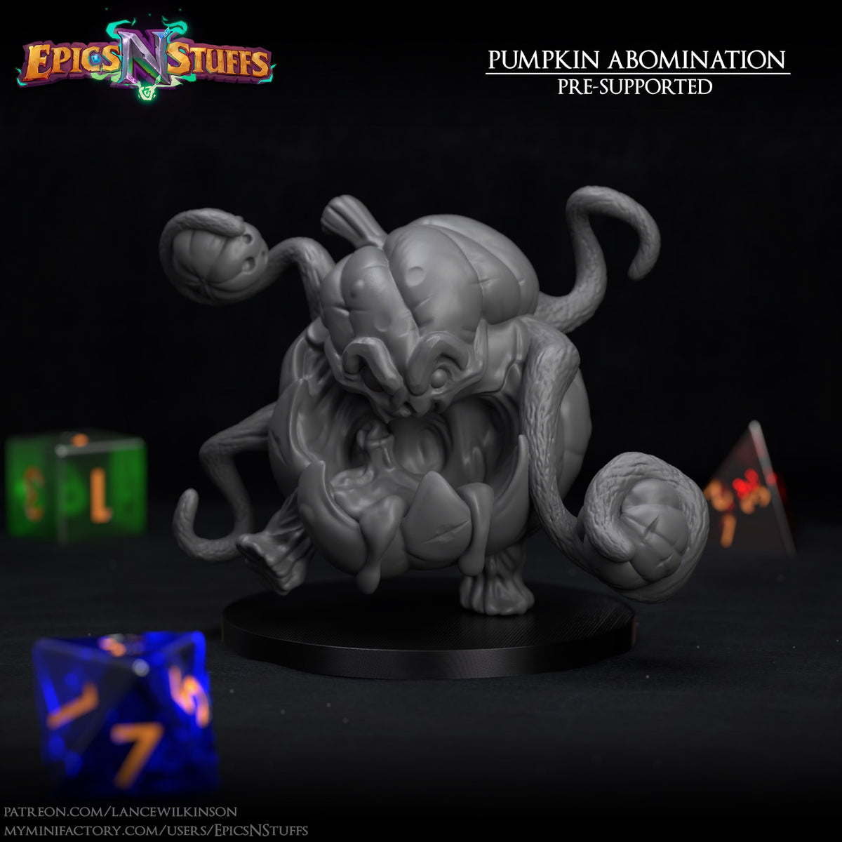 Pumpkin Abomination resin figure