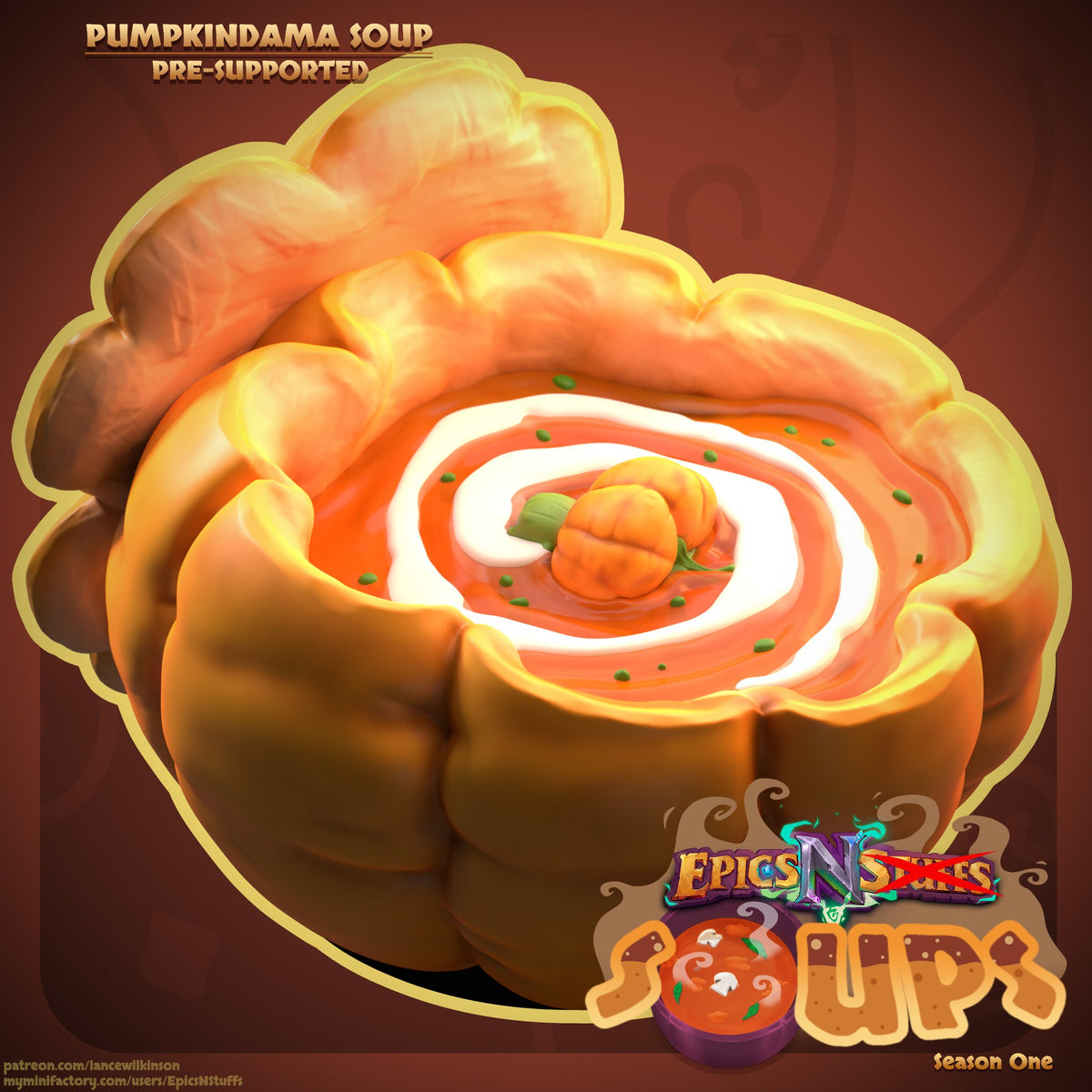 Soup Cauldrons & Kitchen Accessories resin figure