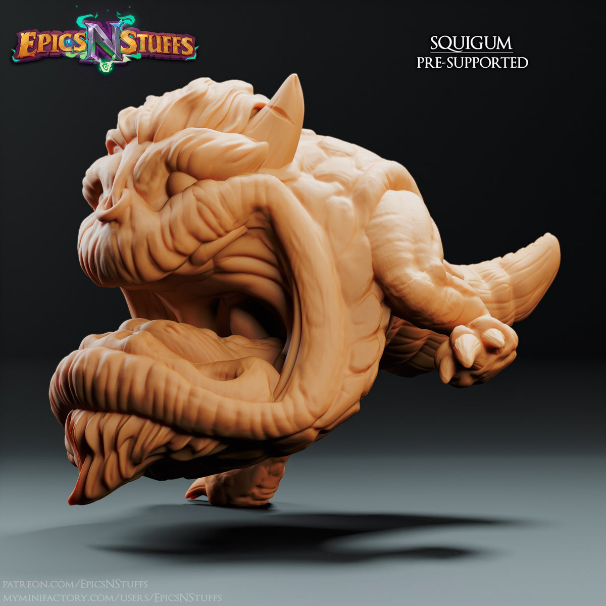 Squigs resin figure
