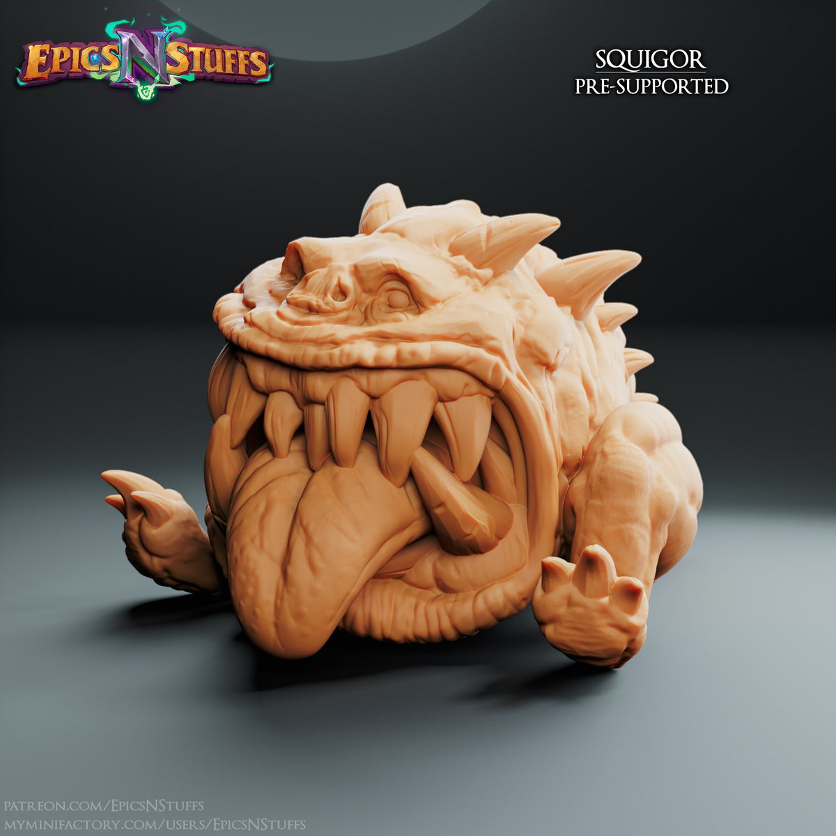 Squigs resin figure