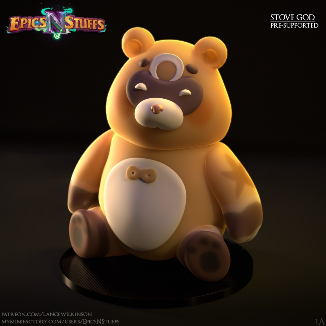 Stove Gods resin figure