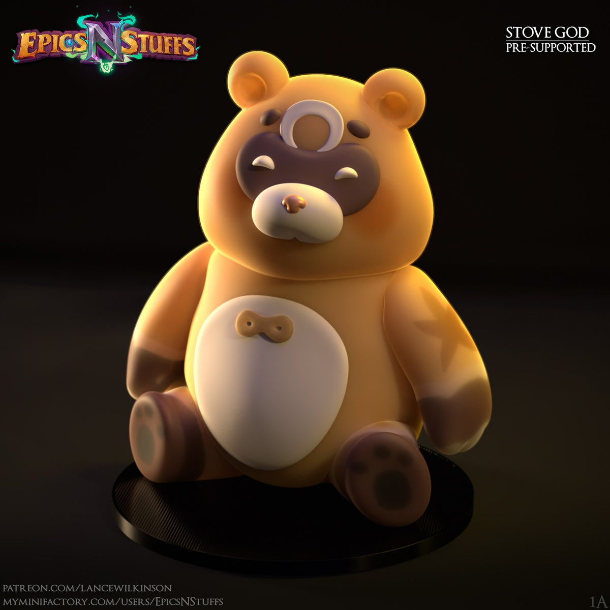 Stove Gods resin figure