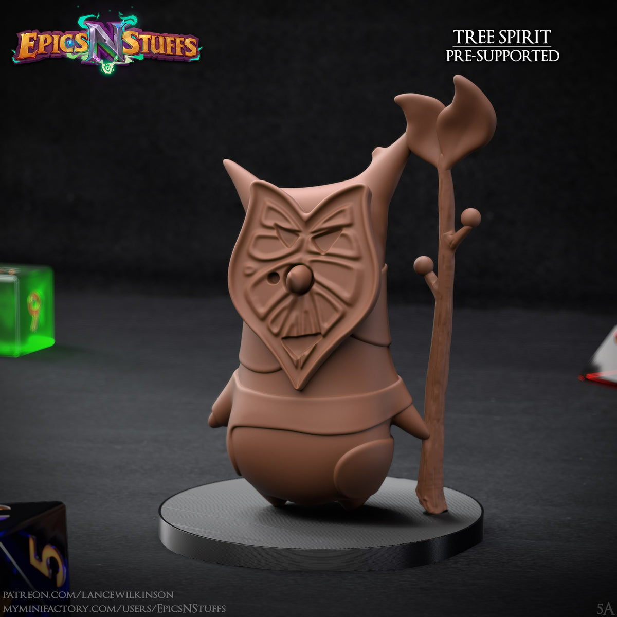 Tree Spirits resin figure
