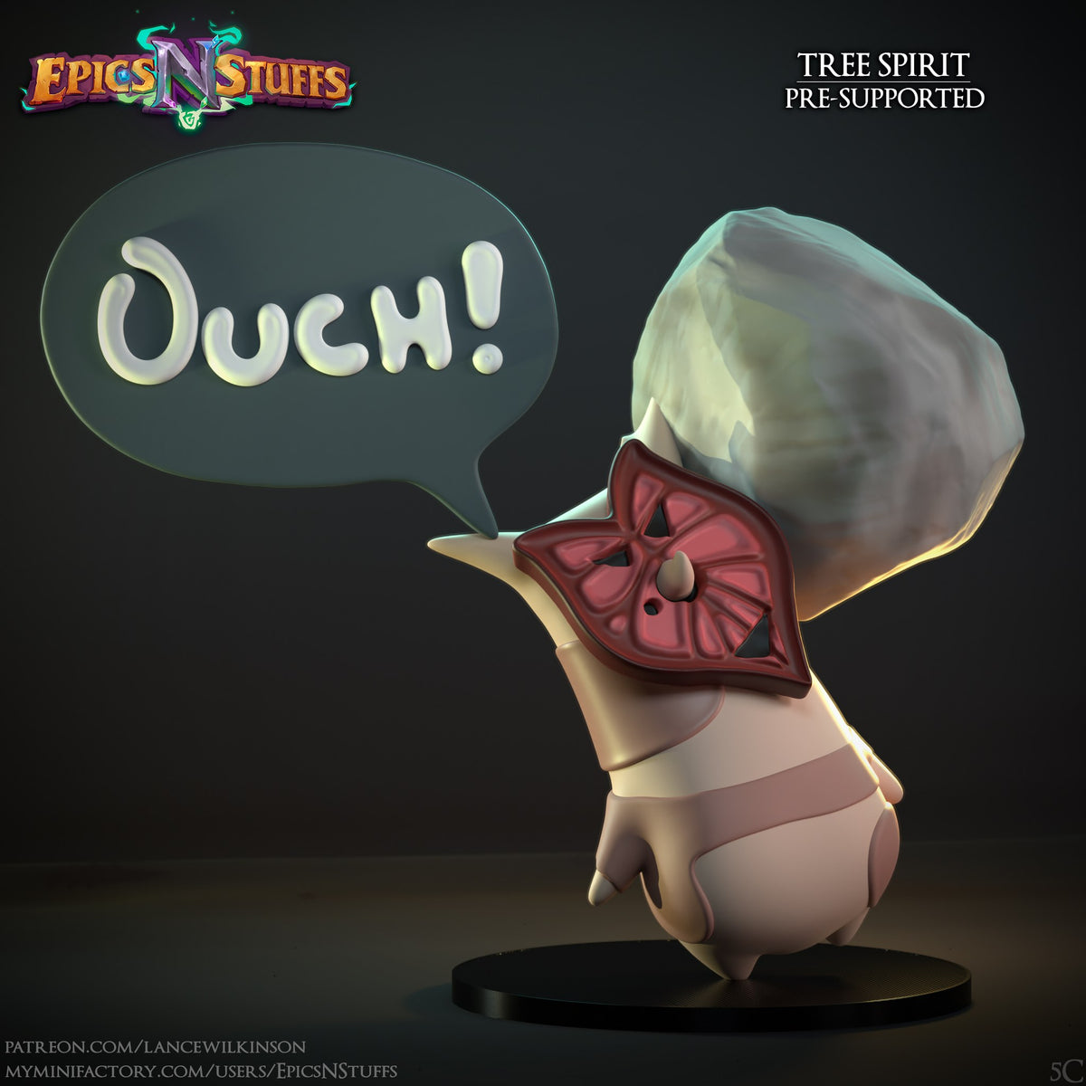 Tree Spirits resin figure