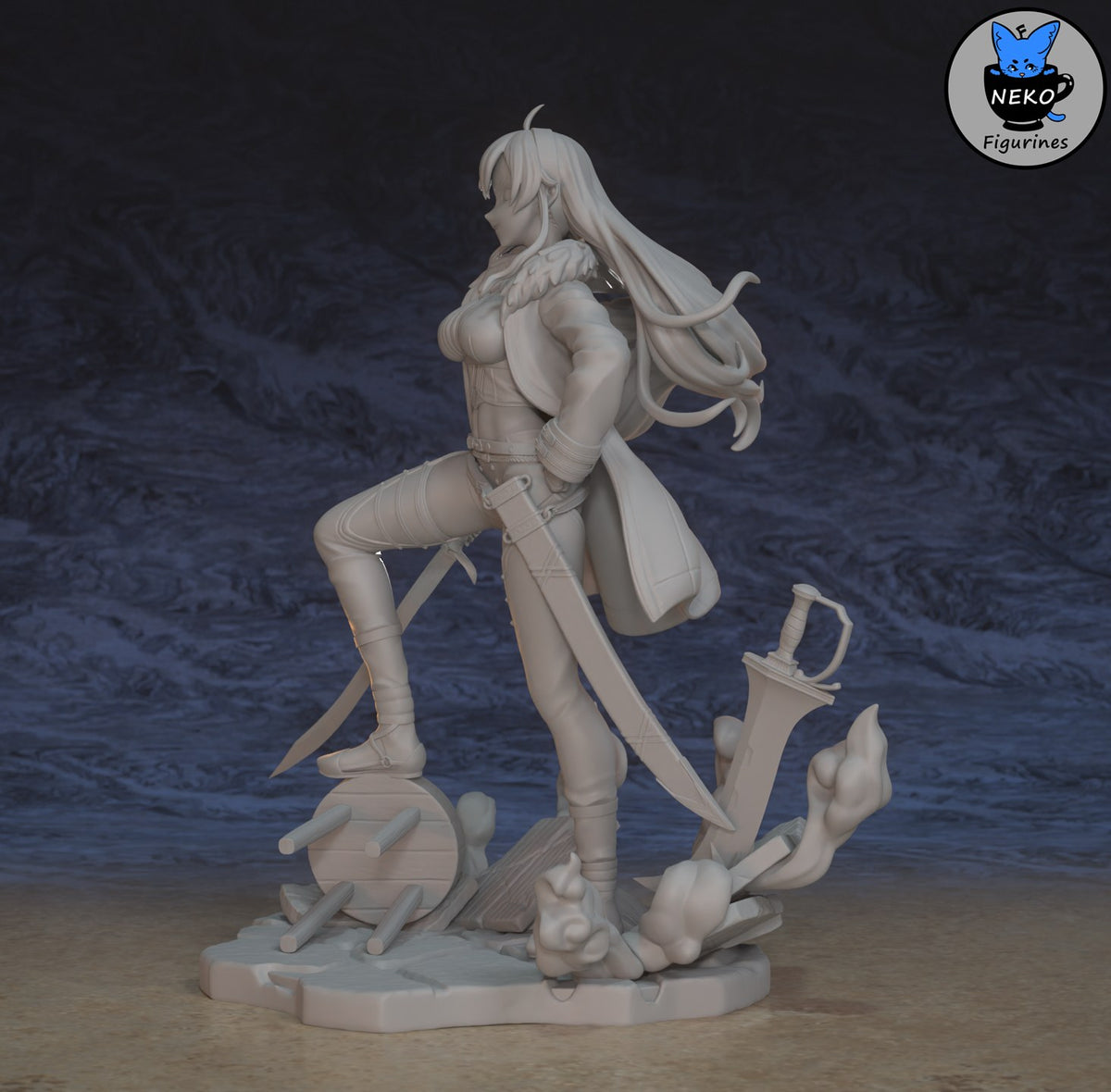 Eris Greyrat resin figure