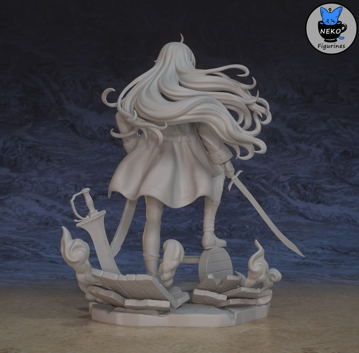 Eris Greyrat resin figure
