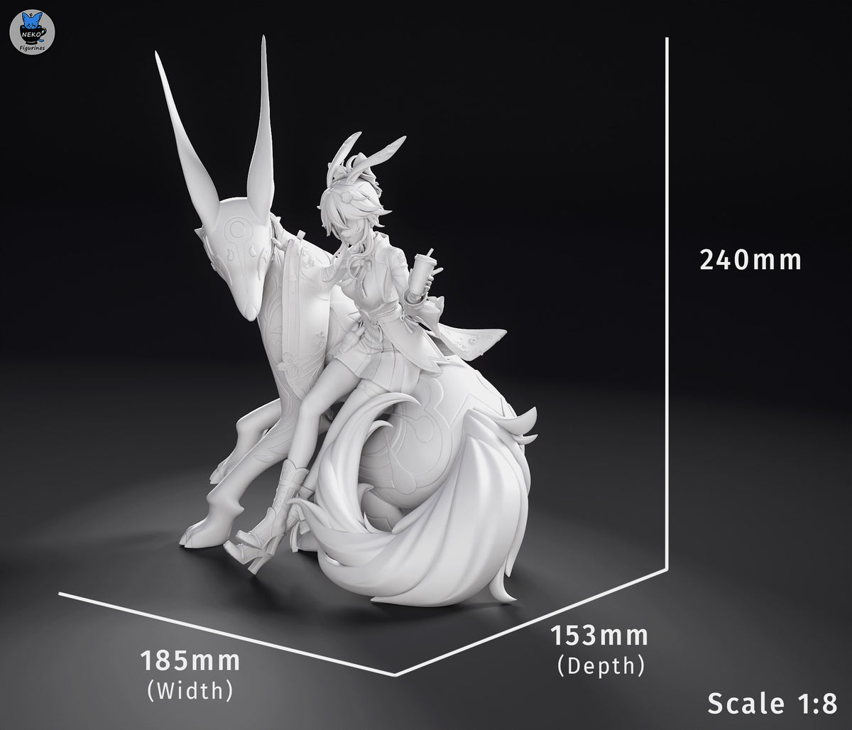 Evanescia resin figure