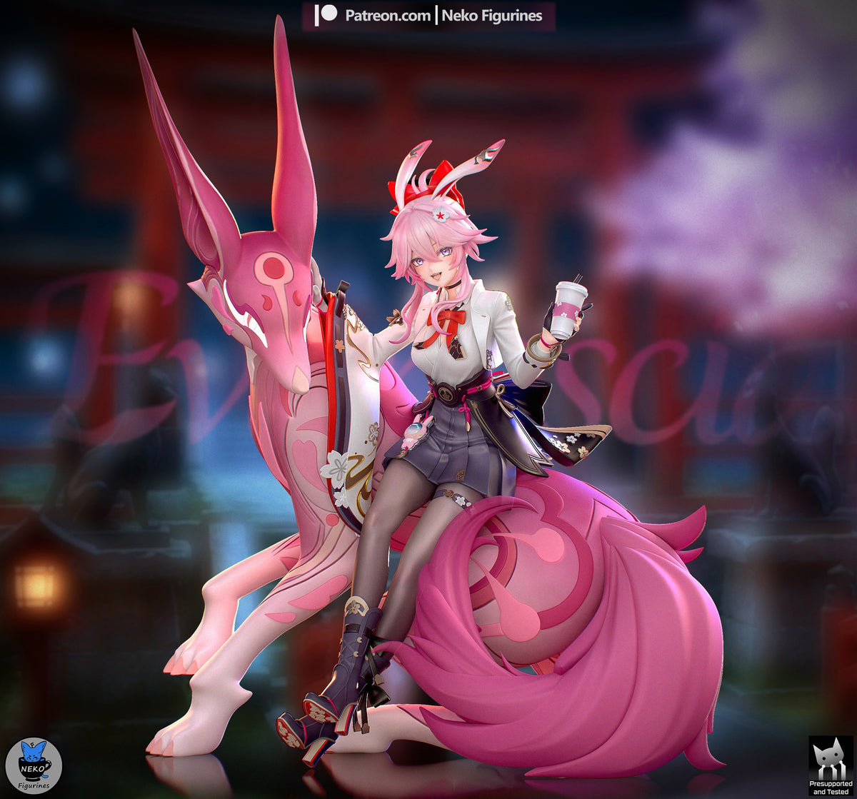 Evanescia resin figure