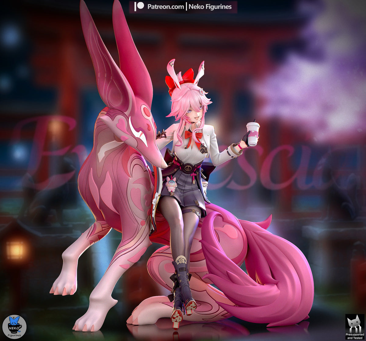 Evanescia resin figure