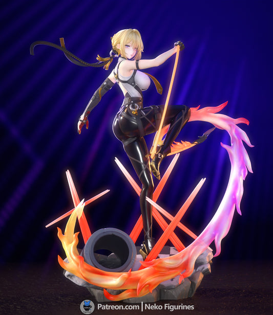 Evelyn Chevalier (ZZZ) resin figure