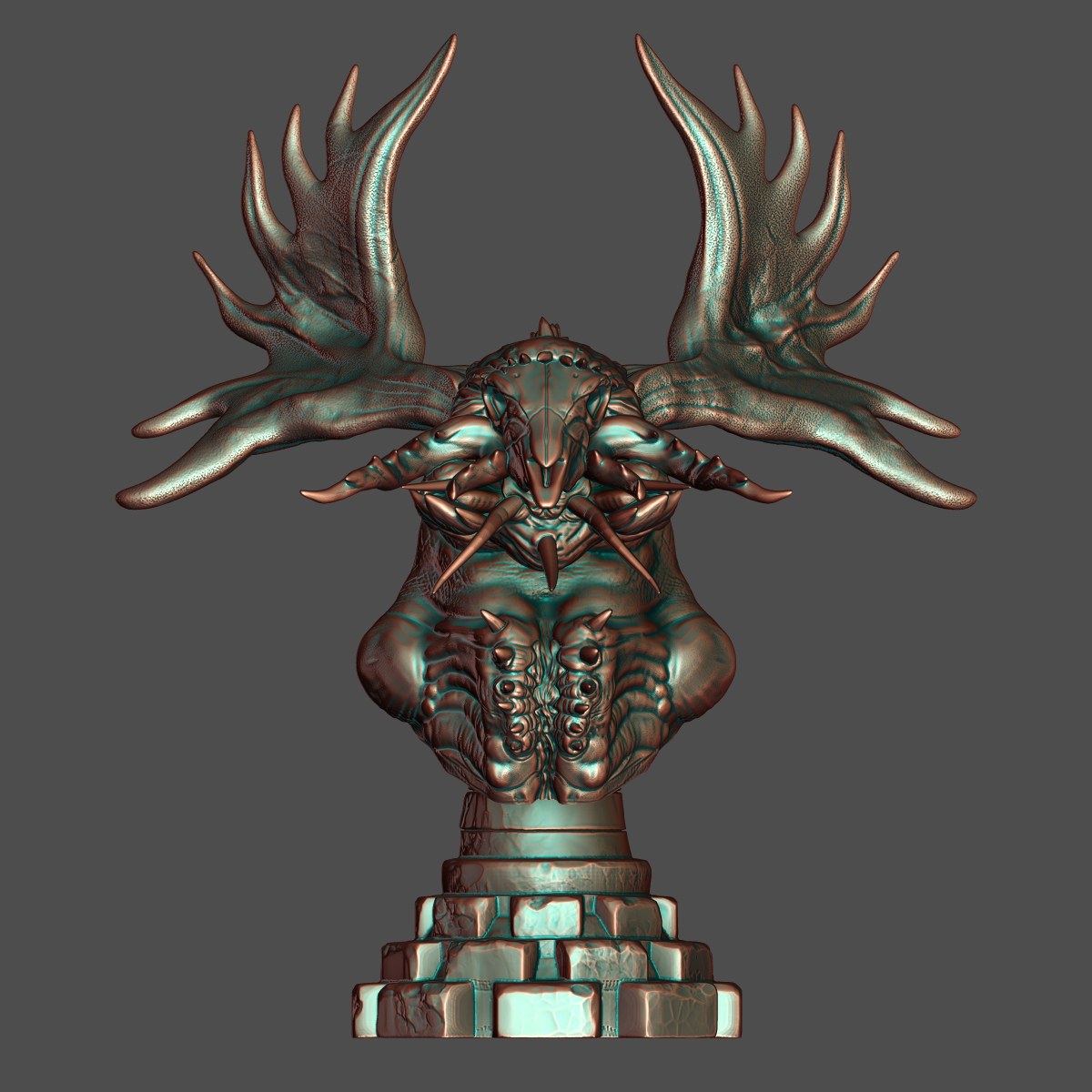 Ever Dead resin figure