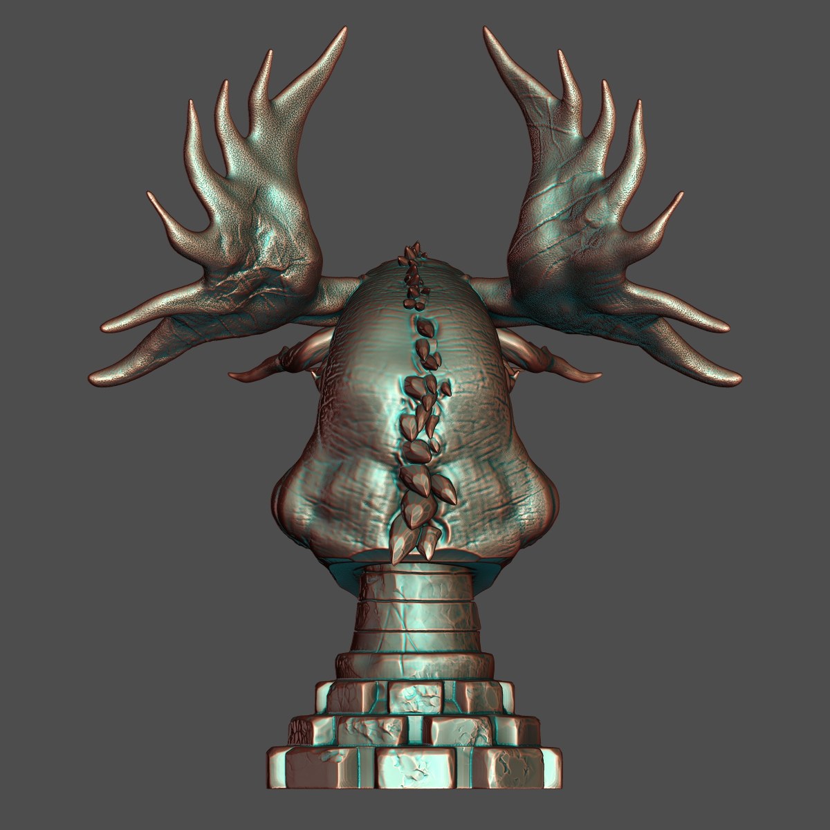 Ever Dead resin figure