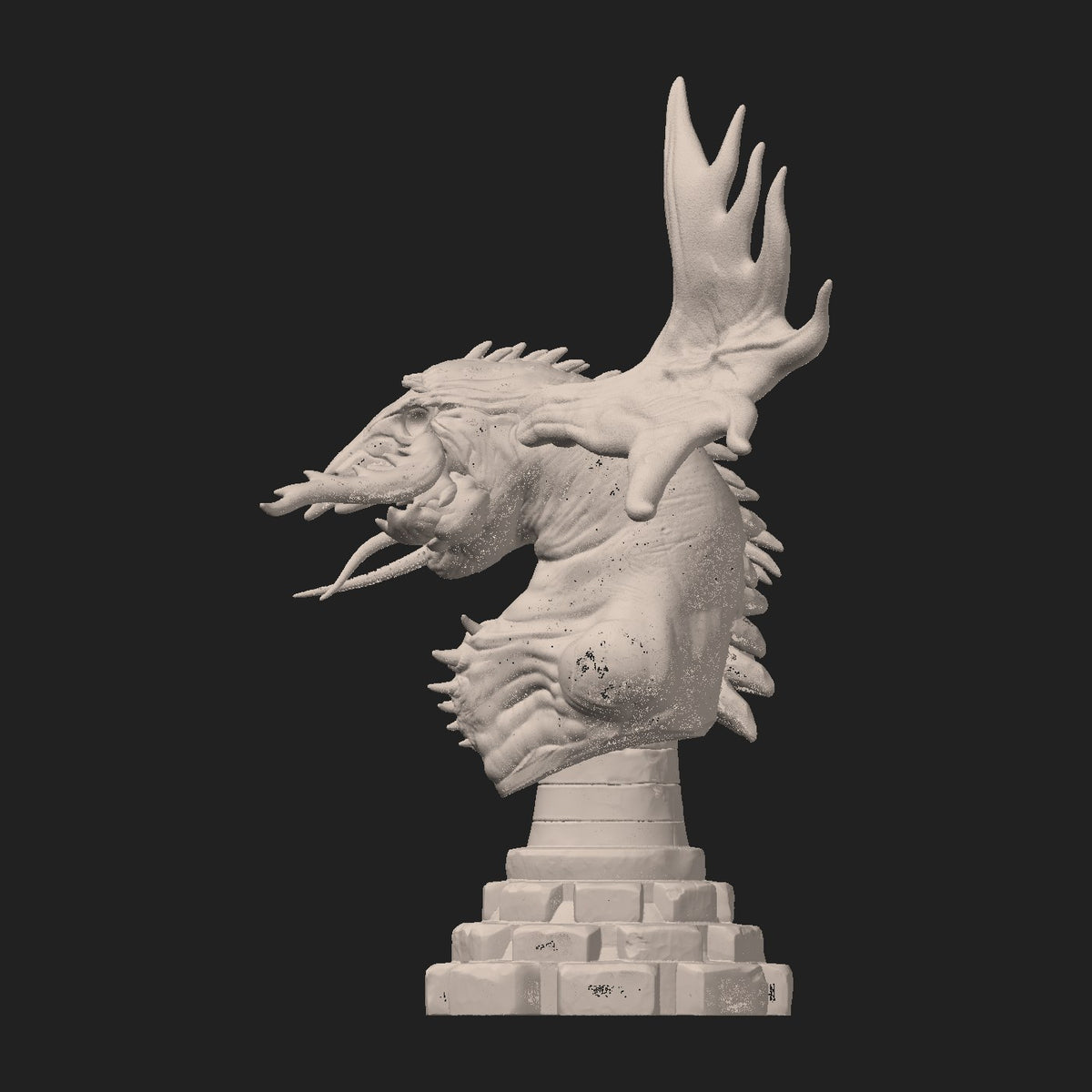 Ever Dead resin figure