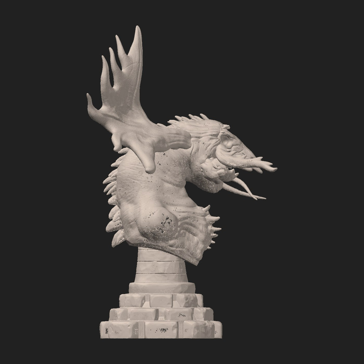 Ever Dead resin figure