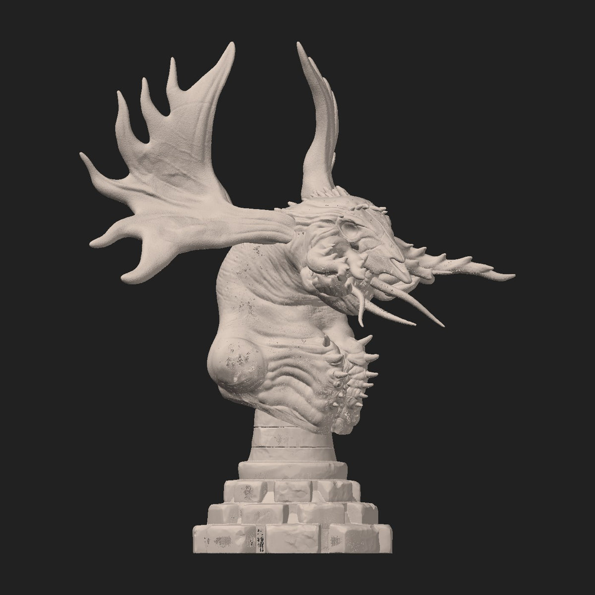 Ever Dead resin figure