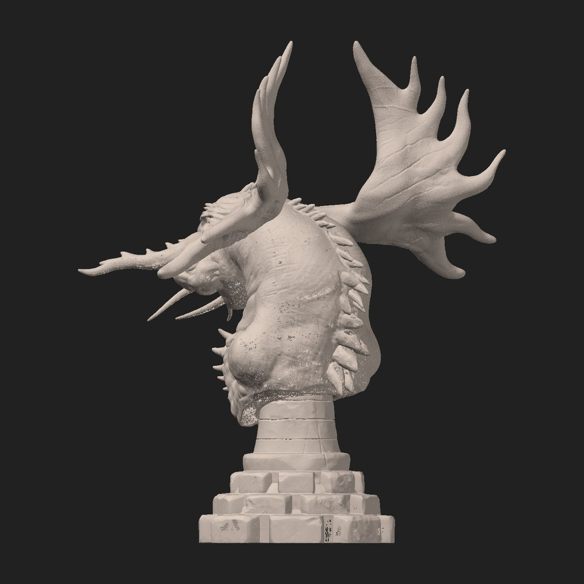 Ever Dead resin figure