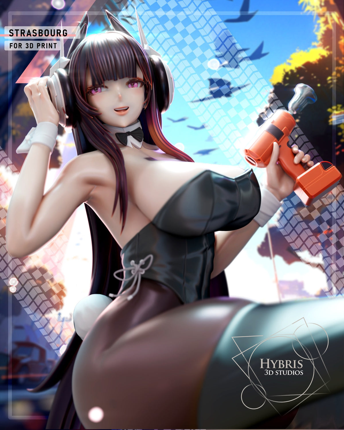 Strasbourg resin figure