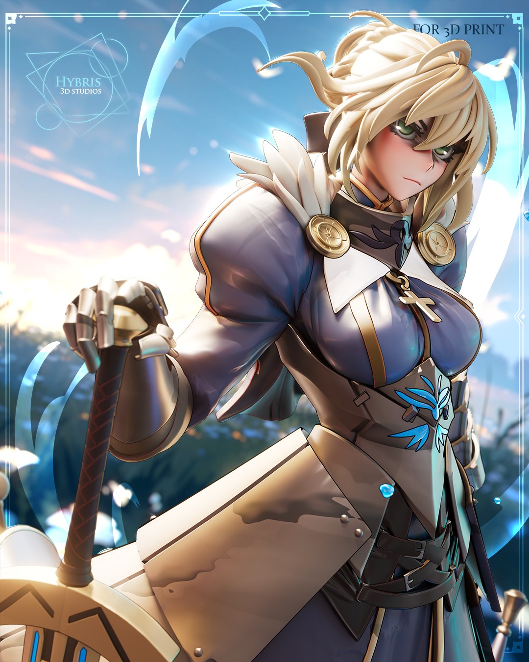 Saber Athoria Pendragon resin figure