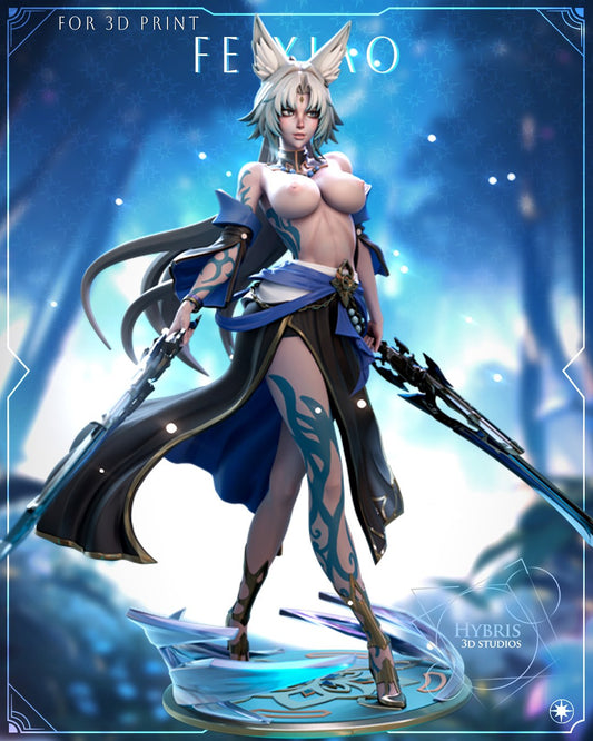 Feixiao resin figure