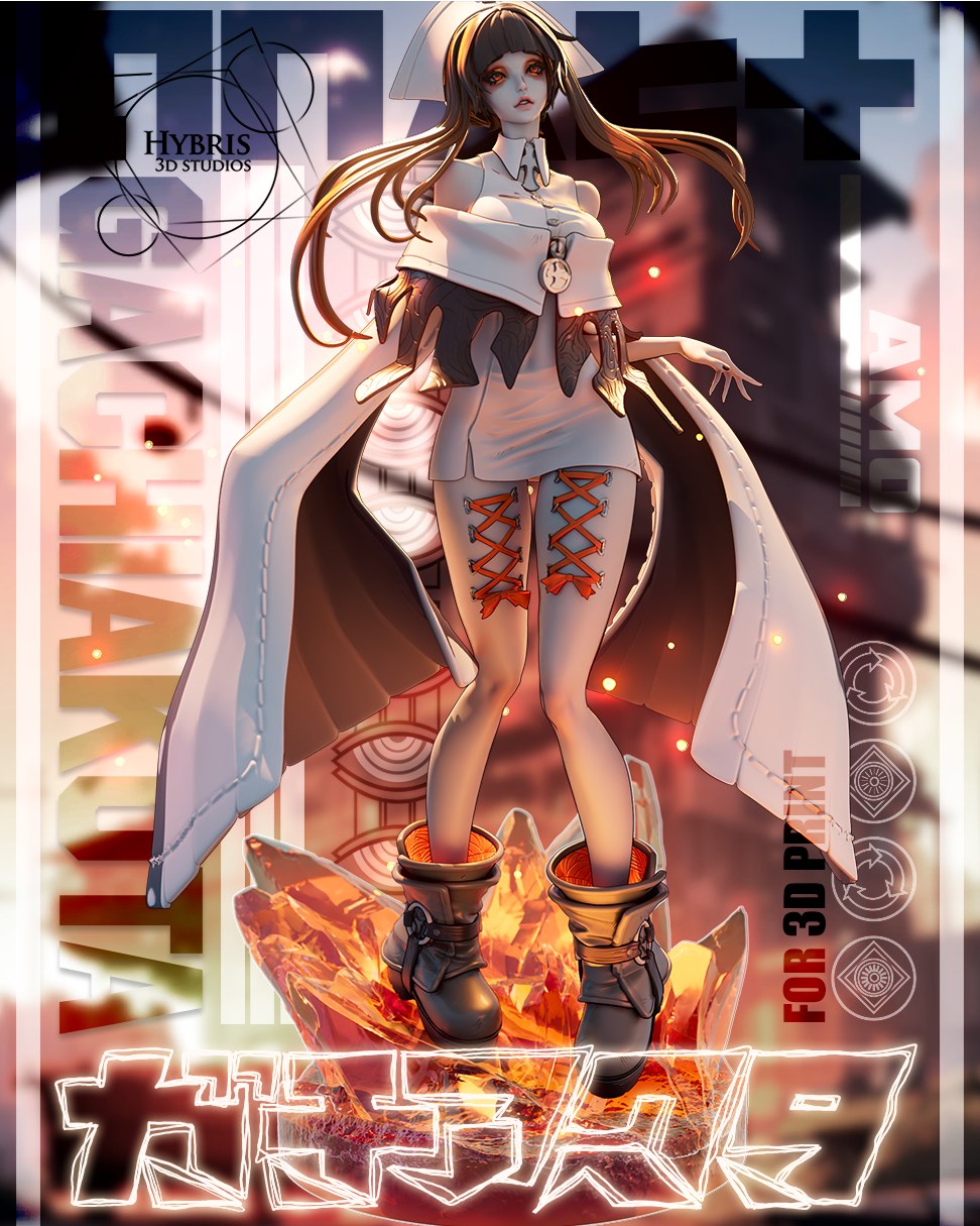 Amo resin figure
