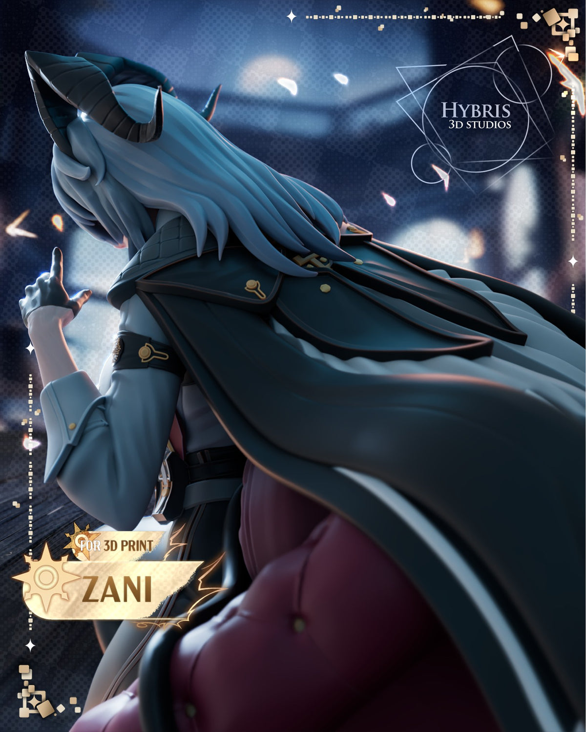 Zani resin figure