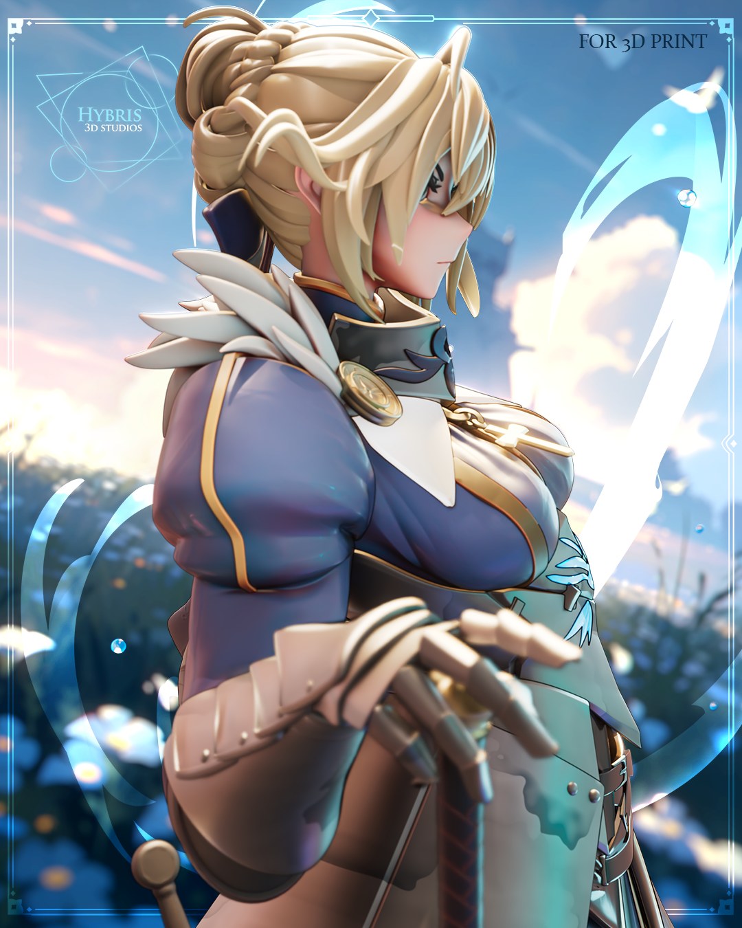 Saber Athoria Pendragon resin figure