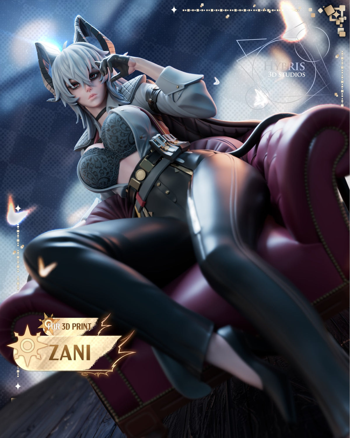 Zani resin figure