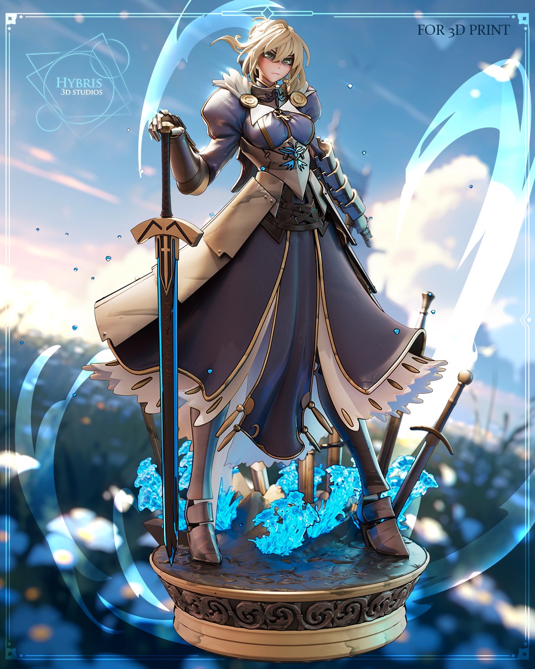 Saber Athoria Pendragon resin figure