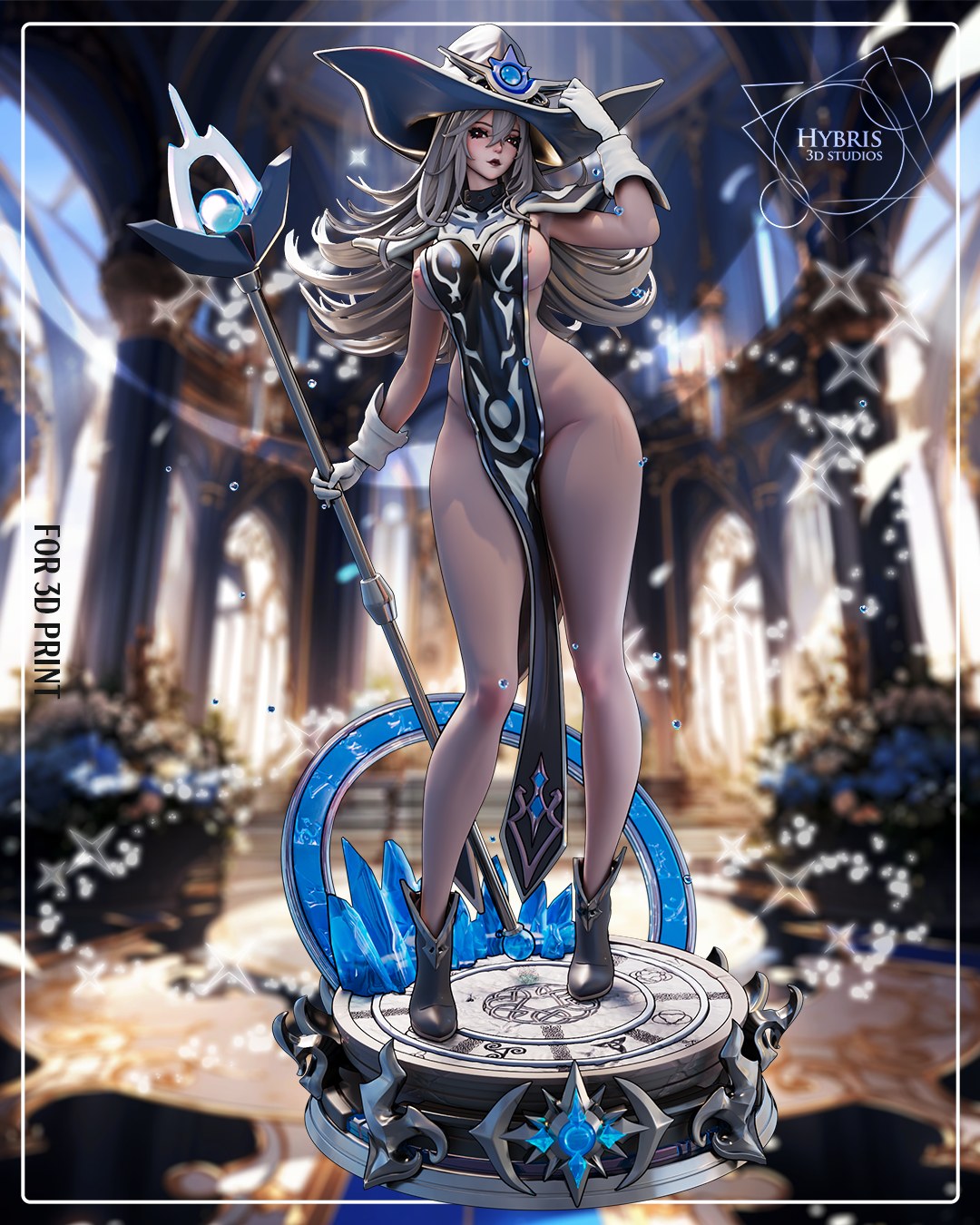 Silent Witch resin figure