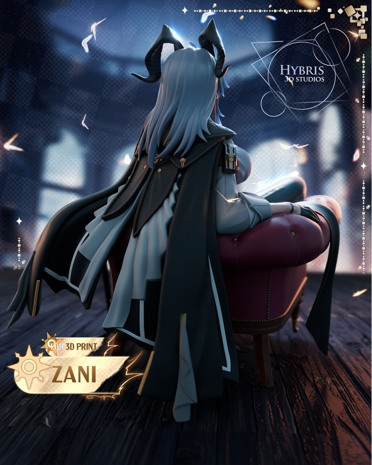 Zani resin figure