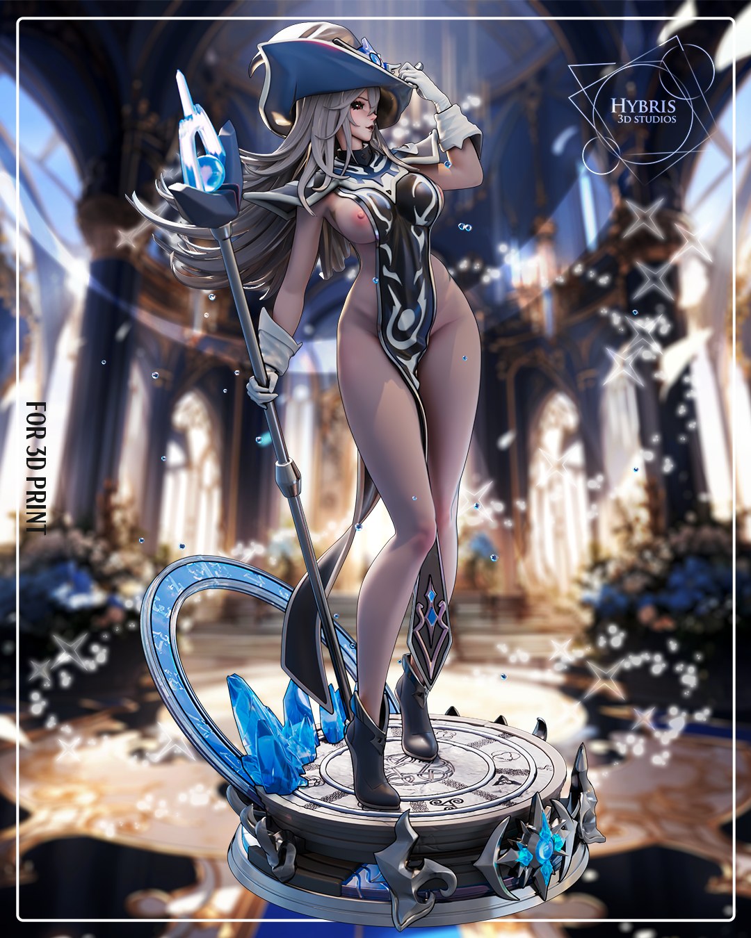 Silent Witch resin figure