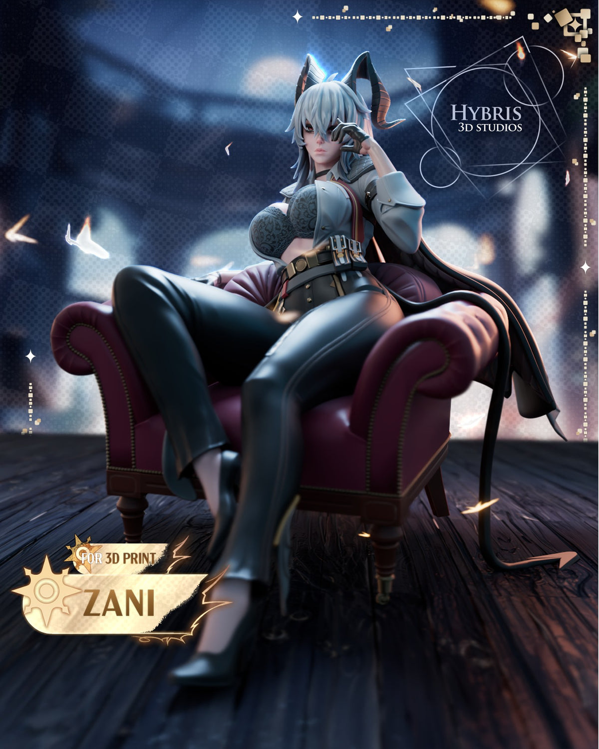 Zani resin figure