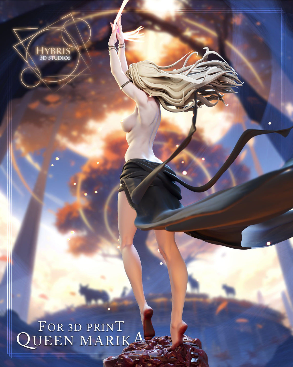 Queen Marika resin figure