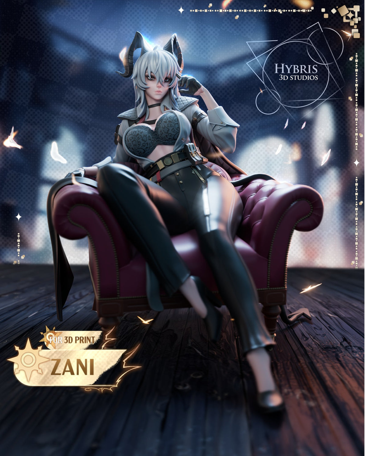 Zani resin figure