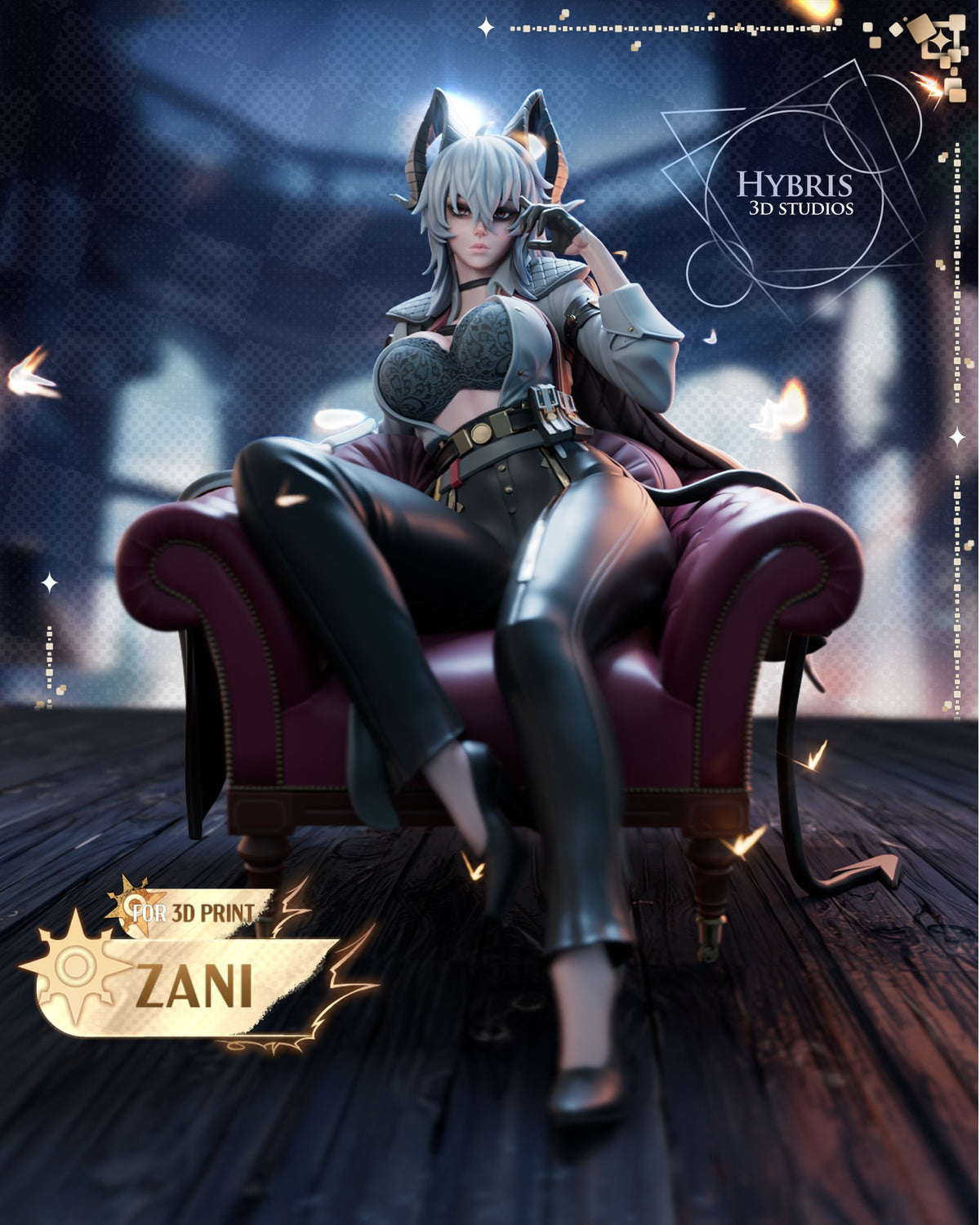Zani resin figure