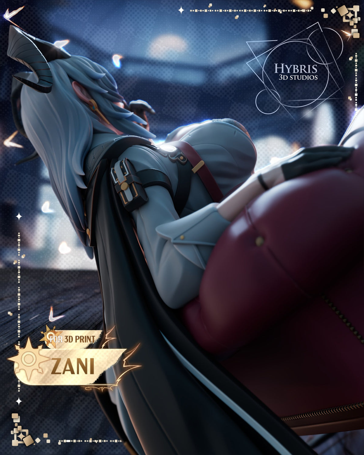Zani resin figure