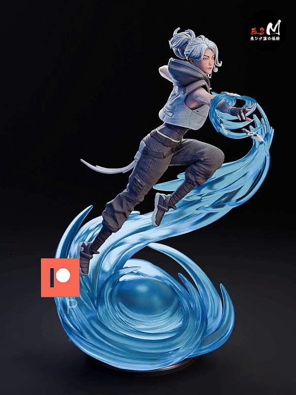 Jett resin figure