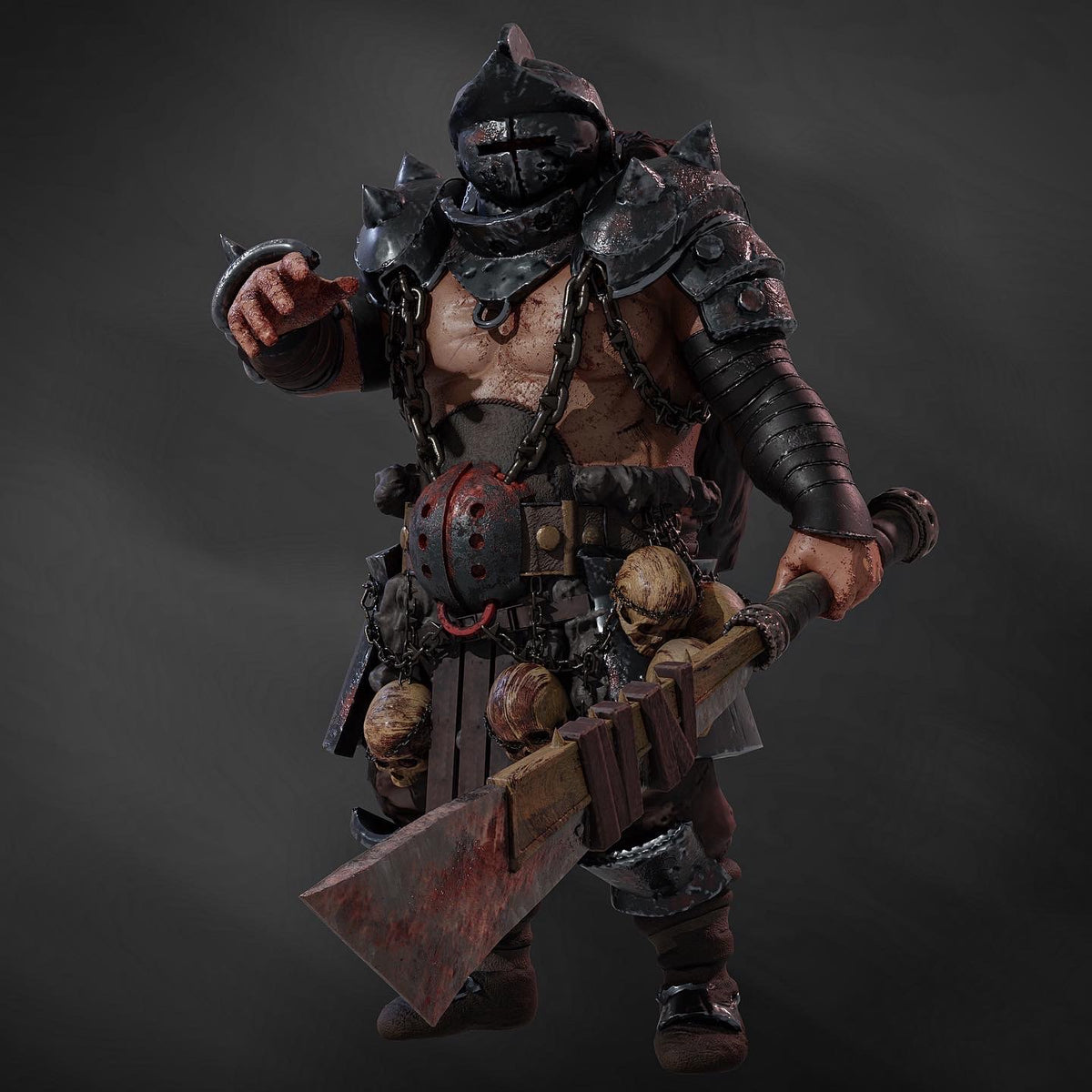 SEPARATE FAT BASTARD resin figure